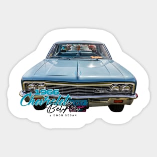 1966 Chevrolet Bel Air 4 Door Sedan Sticker